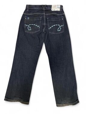 Vintage Y2K 5ive Jungle & Co. Baggy Embroidered Jeans‎ Size 30